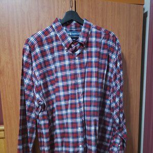 Classic Fit Plaid Oxford Shirt